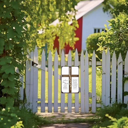 Aluminum A Cord Of Three Strands Cross Wedding Sign 8 X 12 Inch Christian Wall Decor For Marriage Wedding Unity Ceremony Sign For Home Church Anniversary Christian Couples