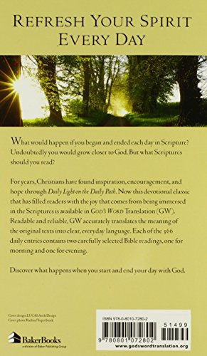 Daily Light on the Daily Path: Morning and Evening Devotionals from God's Word®