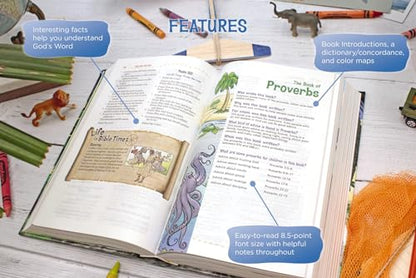 NKJV, Adventure Bible, Leathersoft, Pink, Full Color