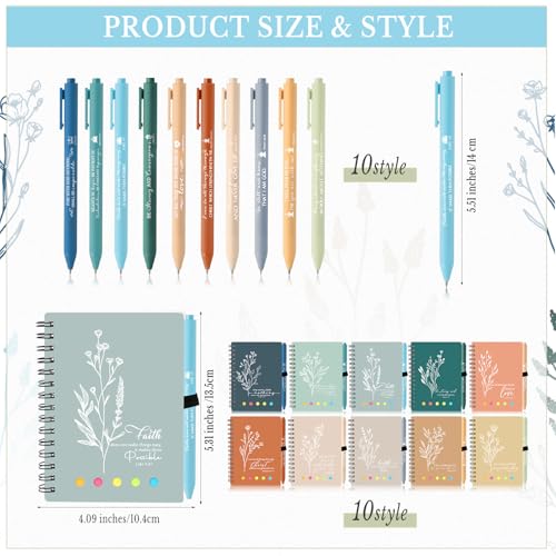Resurhang Christian Gift Bulk for Women with Notes, Healing Color, 40 Pcs - color: Healing Color