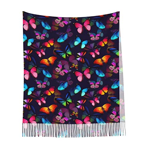 Prayer Shawls and Wraps for Women, Jesus Christian Gifts Bible Scarf Super Soft Fashion Shawl With Tassel - color: Black3
