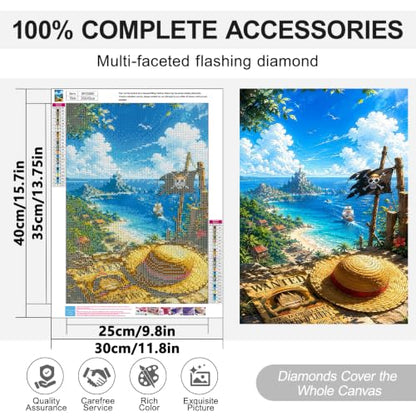 Diamond Art Kits for Adults, Diamond Painting Kits for Beginner DIY 5D - color: DP05080