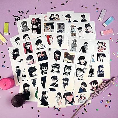 BulbaCraft Anime Stickers - 100Pcs, Manga, Merch, Figure, Poster, Cosplay - color: Anime 14