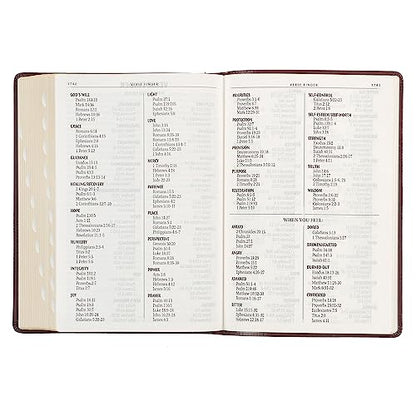 KJV Holy Bible, Super Giant Print Faux Leather Red Letter Edition - Ribbon Marker, King James Version, Burgundy (KJV Super Giant Print Editions)