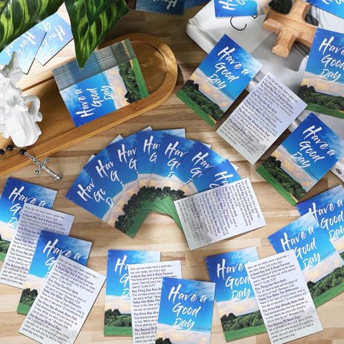 200 Pcs Gospel Tracts Salvation Cards,Have a Good Day - style: Have A Good Day