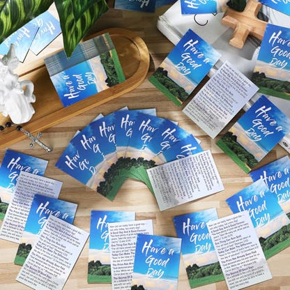 200 Pcs Gospel Tracts Salvation Cards,Have a Good Day - style: Have A Good Day