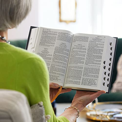 KJV, Foundation Study Bible, Large Print, Hardcover, Red Letter, Thumb Indexed, Comfort Print: Holy Bible, King James Version