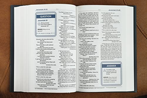 NIV, Teen Study Bible (For Life Issues You Face Every Day), Hardcover, Navy, Comfort Print