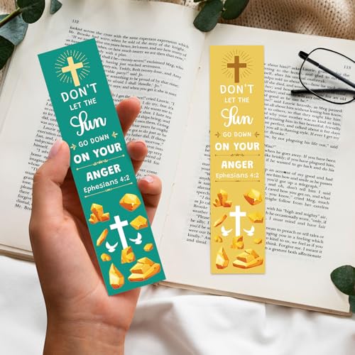 8 Pieces Bible Verse Bookmarks Christian Marriage Gifts Anniversary Valentines Gifts for Christian Couples Women Men Inspirational Bookmarks Baptism Church Book Club Sunday School Favors - color: Ephesians 4:2