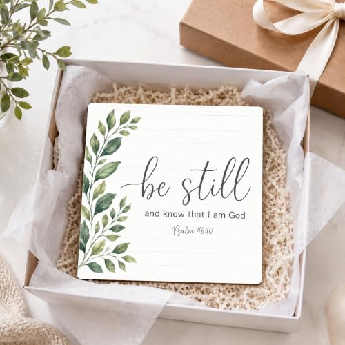 Be Still and Know That I Am God Wood Sign 5.1" Christian Decor(030 - color: Be still1