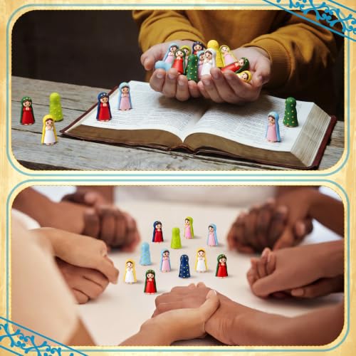 Amyhill Mini Virgin Mary Figurines - color: Colorful, size: Mary