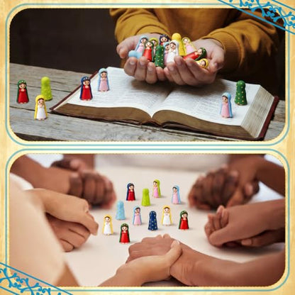 Amyhill Mini Virgin Mary Figurines - color: Colorful, size: Mary