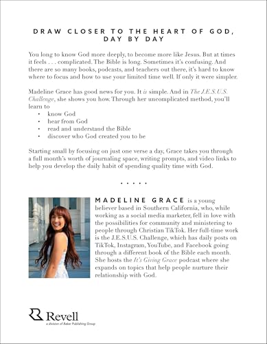 The JESUS Challenge: A 31-Day Prayer Journal to Grow Your Relationship with God
