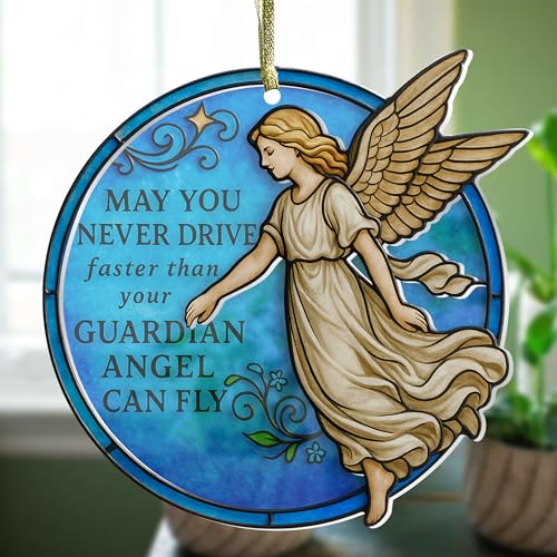 Nativity Ornament, Suncatcher Ornaments (Guardian Angel) - color: Guardian Angel