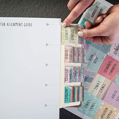DiverseBee Laminated Bible Tabs for Women and Men (Uniform Theme) - color: Uniform