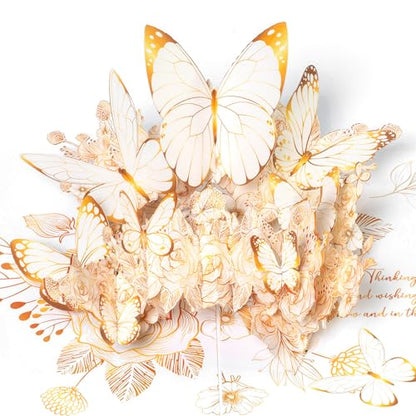 Goodbye Is Not Forever 3D Pop Up Sympathy Card, Sympathy Cards for Loss of Loved One, Mother, Father, Grandma, Grandpa, Child, Grief, Condolences Cards, Bereavement Memorial Thinking of You