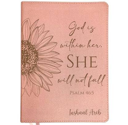 Personalized CSB Bible, Pink, Custom Holy Bible (Sunflower Personalized) - style: Sunflower Personalized