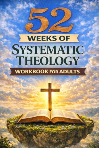 52 WEEKS OF SYSTEMATIC THEOLOGY WORKBOOK FOR ADULTS: A Year-Long Bible Study Guide to Christian Theology and Doctrine for Adults to Build Strong, Confident Faith