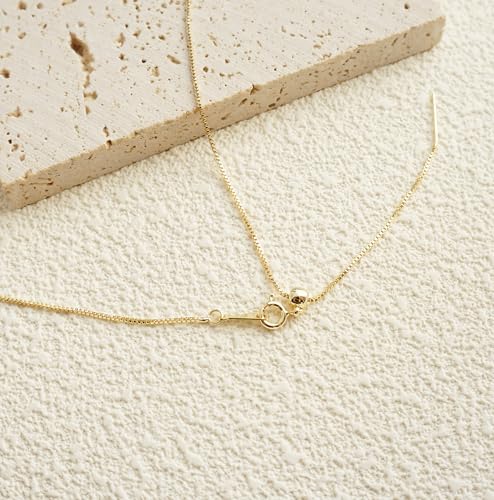 Gold Cross Necklace for Women, 14K Gold Plated - style: Jesus on the cross