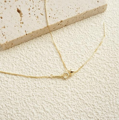 Gold Cross Necklace for Women, 14K Gold Plated - style: Jesus on the cross