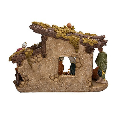 Kurt Adler Nativity Set with 11 Figures and Stable