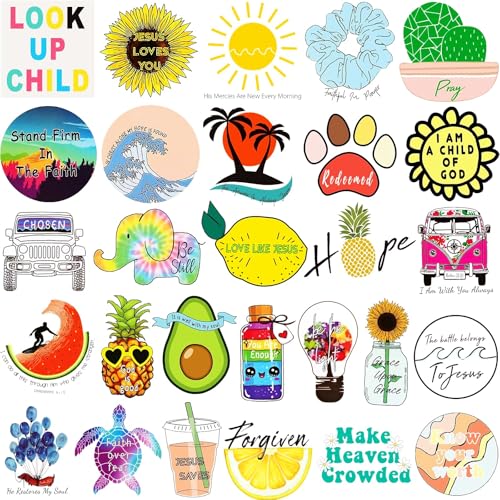 200Pcs Inspirational Christian Jesus Stickers for Kids,Bible Verse Stickers - style: Cute 200pcs
