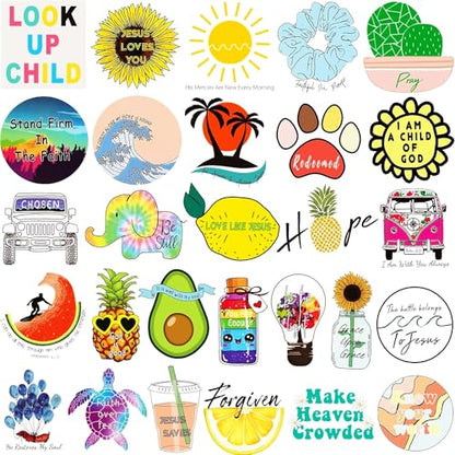 200Pcs Inspirational Christian Jesus Stickers for Kids,Bible Verse Stickers - style: Cute 200pcs