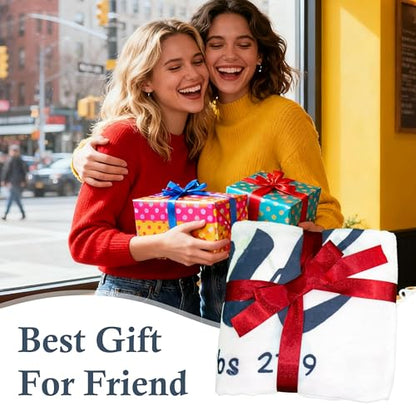 Friendship Blanket for Women, Best Friend Birthday Gifts for Women 50"X60"