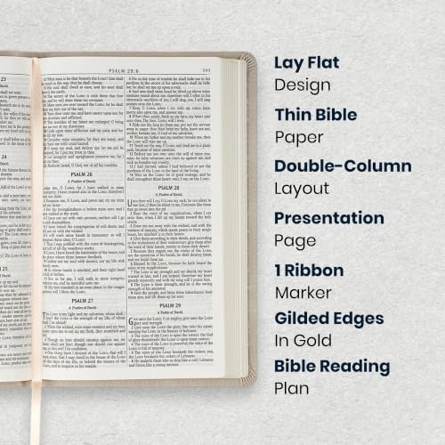 Personalized KJV Small Print Bible for Adult, Name Engraved, Standard Size - color: Taupe