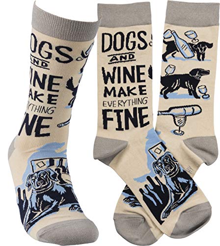 Primitives by Kathy womens Gift Socks - color: Grey