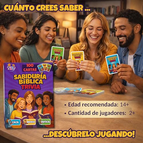 Juego de cartas en español Cristiano - Juegos Cristianos Educativos
