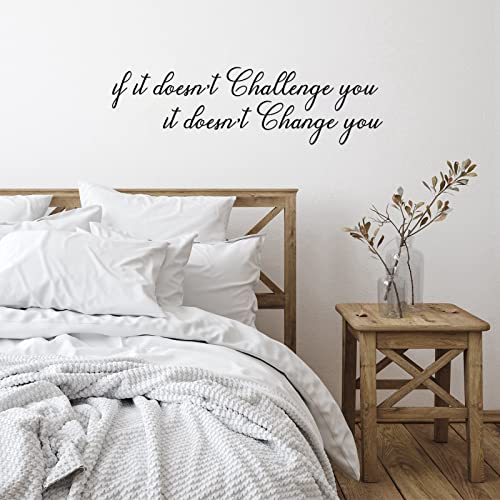 7 Pcs Inspirational Vinyl Wall Decals, Positive Affirmations Wall Decor