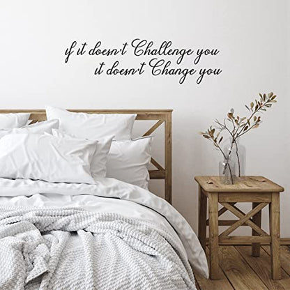 7 Pcs Inspirational Vinyl Wall Decals, Positive Affirmations Wall Decor