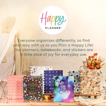 Happy Planner Classic Sticker Pack for Planners, 15 Sheets - color: Calm & Cozy
