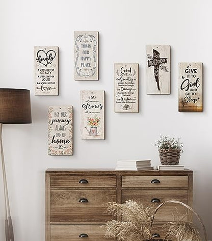 YZEXEZY Bedroom Decor-Give It to God and Go to Sleep Sign12"x6"Rustic Room Ruler Sign Christian Bible Verses Wall Art Gifts - style: Give It to God and Go to Sleep