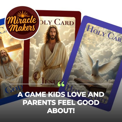 Miracle Makers Card Game | Christian-Themed, No Biblical Knowledge Required | Non-Denominational Fun | Ages 7+, 2–4 Players | Faith-based Gift | Great for Homeschool, Sunday School & Family Game Night