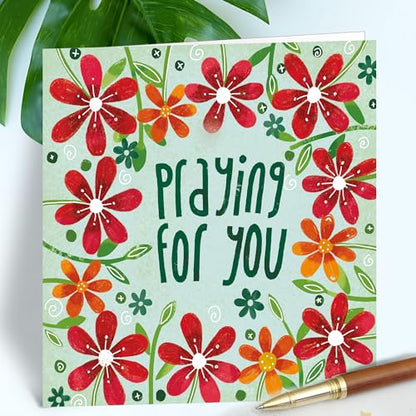 Christian Note Cards with Bible Verses, Set of 12, Blank with Envelopes - color: NT5