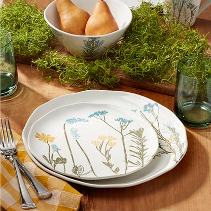 Lenox Wildflowers Stoneware 12-Piece Dinnerware Set for 4 - style: 12-Piece Dinnerware Set