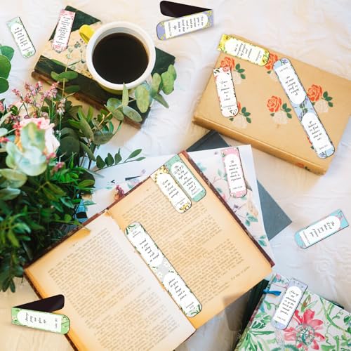 Flower Bible Magnetic Bookmarks Christian Magnet Bookmark Clips - color: 100-bible Flower