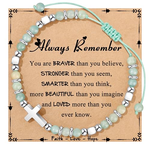 Gifts for Teen Trendy Stuff Natural Stone Bracelets Teen Birthday Gifts