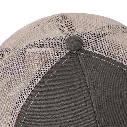 Faith Over Fear Christian Hats for Men Women, American Flag Trucker Hat, Religious Gifts for Thanksgiving Christmas - color: Grey Green