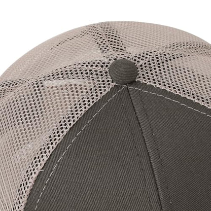 Faith Over Fear Christian Hats for Men Women, American Flag Trucker Hat, Religious Gifts for Thanksgiving Christmas - color: Grey Green