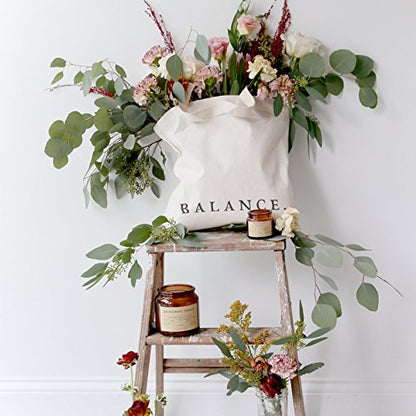 The Cotton & Canvas Co. Beach, Grocery, Farmers Market, Shopping and Travel Reusable Shoulder Tote and Handbag … - style: Balance
