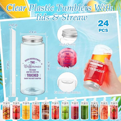 AmazingSpark 72 Pcs Employee Appreciation Gifts 13.5 oz Thank You Cups Bulk - color: Multicolored, style: New Team