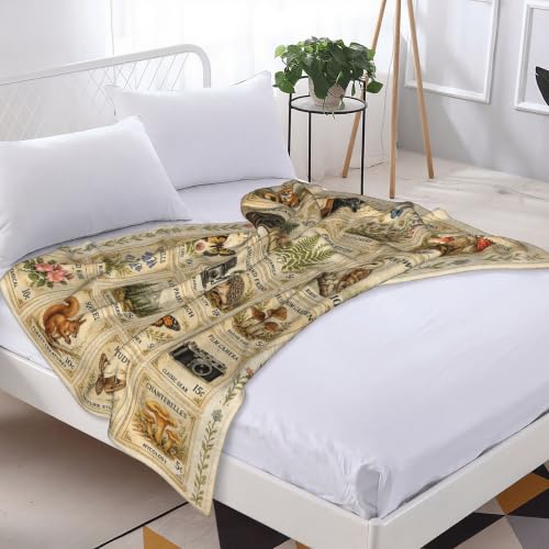 jerkboo Animals Throw Blanket Gift 40"x50" - color: Animals, size: 50"x40"