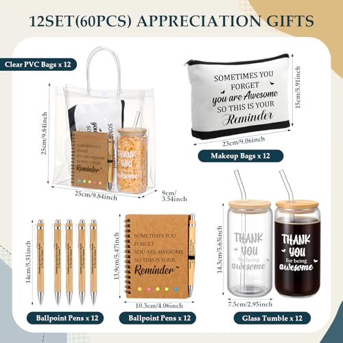 60 Pcs Employee Appreciation Gifts Bulk, Thank You Gifts - style: Thank You