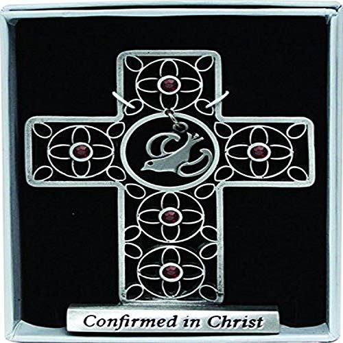 Cathedral Art (Abbey & CA Gift Confirmation Standing Cross, 3-Inch - style: Confirmed in Christ