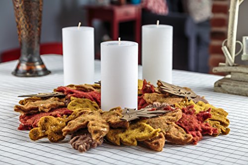 Melt Candle White Pillar Candles, Unscented, 3 Pack, 3 x 6 Inch - color: White, size: 3"x6" Pillar (3 pack)