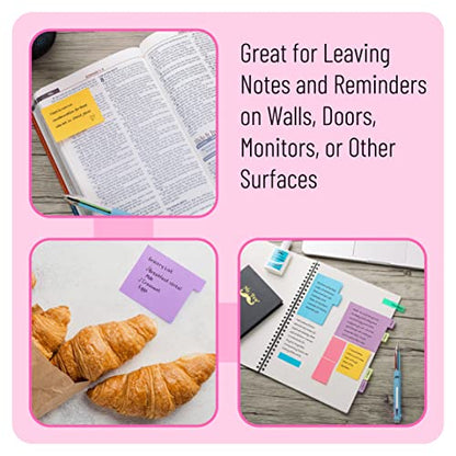 Mr. Pen- Sticky Notes Set, 2 Sets, 820 Pack, Ruled - color: Vibrant, size: 2 Sets