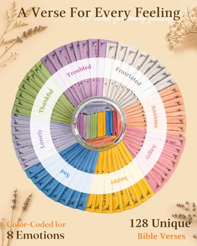 2026 New Christian Gifts for Women Men - 8 Emotion Bible Verse Jars - color: Bible Verse Jars for Everyone